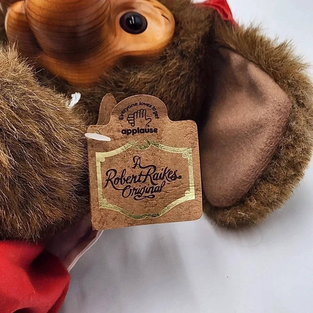 Vintage Robert‎ Raikes Jessica Bear Wooden Face Limited Edition ANN364/7500 12
